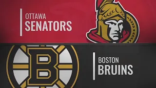 Оттава - Бостон | Ottawa Senators vs Boston Bruins | НХЛ обзор матчей 02.11.2019г.