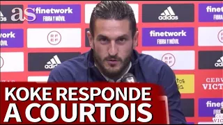 KOKE RESPONDE a COURTOIS, le deja un RECADO y DEFINE la CHAMPIONS del REAL MADRID | AS