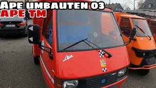 Ape TM BJ 2016  Umbauten 03 Piaggio piaggio