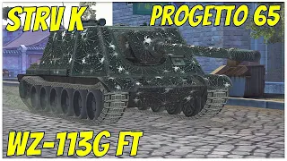 WZ-113G FT, Strv K & Progetto 65 ● WoT Blitz