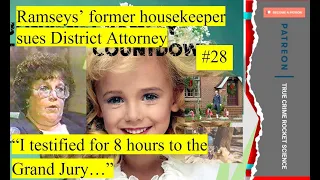 Ramsey Housekeeper: "I know who killed JonBenet..." #28