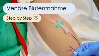 Venöse Blutentnahme - Basics (Butterfly, Venenpunktion, Blut abnehmen, Reihenfolge, Tipps)