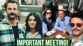 Özge yagiz and Gökberk demirci Important Meeting at Antique Shop