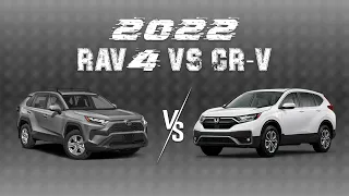 2022 Toyota RAV4 VS 2022 Honda CR-V - Choose The Perfect One For You