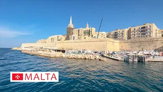 Malta. A Seafaring Journey from the city of Sliema to Valletta