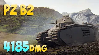 Pz B2 - 7 Frags 4.1K Damage - Invincible! - World Of Tanks