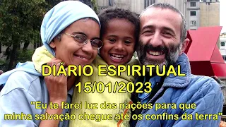 DIÁRIO ESPIRITUAL MISSÃO BELÉM - 15/01/2023 - Is 49,3.5-6