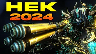 Hek Build 2024 (Guide) - Mega New Player Modding Tutorial (Warframe Gameplay HDR)