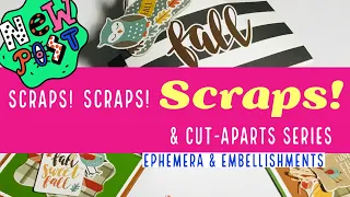 FINAL EPISODE-DON’T MISS IT!!! Make Embellishments & Ephemera From Scraps/DIY PAPER SCRAP SERIES