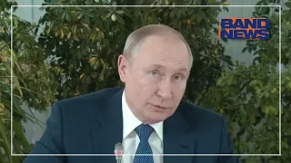Putin fala em meio à crise na Ucrânia