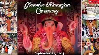 Ganesha Nimajjanam Ceremony | Sept 21, 2023 | Evening | Prasanthi Nilayam