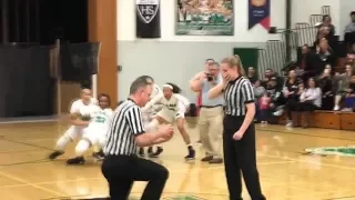 Best surprise proposal Ever!!! At a basketball game