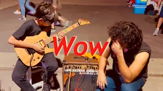 11-Year-Old Boy Plays The Amazing Guitar - Damian Salazar Amazed