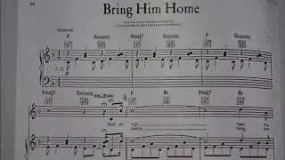 Bring Him Home Piano Accompaniment