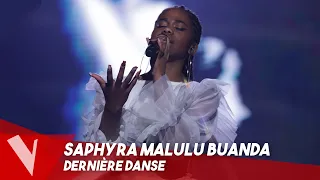 Indila – 'Dernière danse' ● Saphyra Malulu Buanda | Live | The Voice Belgique