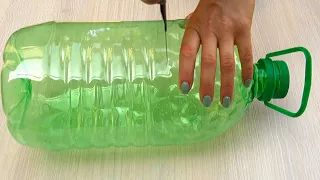 Idea original para un  florero - un décor asombroso de botellas de plástico!| Perfecto