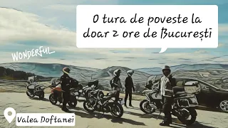 O tura de poveste la doar 2 ore de Bucuresti - cu motocicleta pe Valea Doftanei - CFMOTO 300SR