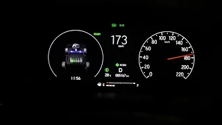 Acceleration 0-179 km/h Honda HR-V e:HEV RS (1.5 Hybrid)