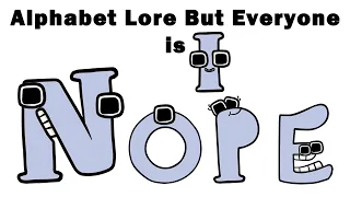 Alphabet Lore But Everyone Is I ( Full Version )