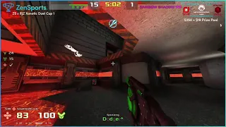 GF - Rainbow Shadow vs Dodger - ZS x RJZ Xonotic Duel Cup 1