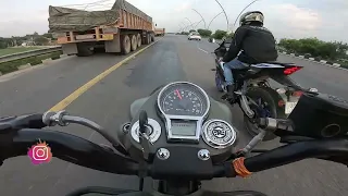 NEW Royal Enfield Classic 350  BS6 VS YAMAHA R15M [ RACE TILL THEIR POTENTIAL ]