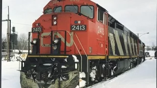 CN's Dash 8 locomotives
