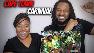 🇿🇦 MARDI GRAS IN MZANSI? American Couple Reacts "PLAYAZ Cape Town Carnival - Minstrels/Coons/Klopse"