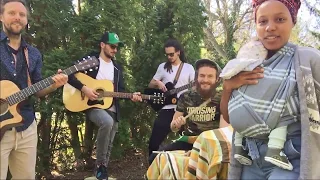 G Ras, Telma Lincoln & Planeteerz Acoustic - One Earth | live garden jam Quarantine Roots 16Apr2020