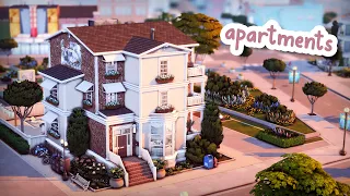 Apartments For Rent in San Sequoia 🌸 || The Sims 4 Speed Build