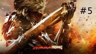 ★Metal Gear Rising: Revengeance - Walkthrough Part 5 [HD] [No Commentary] [PS3/Xbox360]