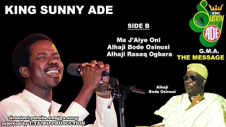 KING SUNNY ADE-MA J'AIYE ONI (THE MESSAGE ALBUM)