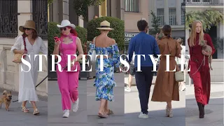 [SPANISH ELEGANT STREET STYLE]WHAT ARE PEOPLE WEARING IN MADRID SPAIN?#streetstyle