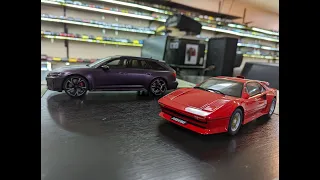 1:18 Diecast Review Unboxing Audi RS6 Avant & Koenig Ferrari 308 GTB by GT Spirit