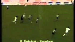 Krasimir Balakov vs Setúbal Best Goal Ever