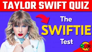 Taylor Swift Music Quiz Challenge👩 Swifties Test #2 🎤Warning : Only for True Swifties | Music Quiz