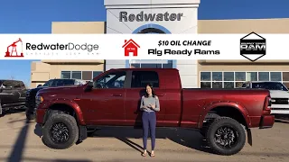 2020 Ram 3500 Laramie Night Edition Mega Cab - Rig Ready Ram | Stock # P1275 - Redwater Dodge