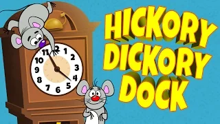 Hickory Dickory Dock ♫ Popular Nursery Rhymes with Lyrics ♫ Kids Songs by The Learning Station