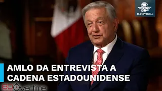 Por primera vez, AMLO acepta que fentanilo se produce en México en entrevista con “60 Minutes”