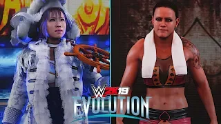 WWE Evolution 2018: Kairi Sane vs. Shayna Baszler (NXT Women's Championship)