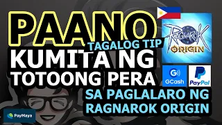 RO Origin | Real Money Tips (TAGALOG) | Paano kumita ng totoong pera sa paglalaro ng ROO?