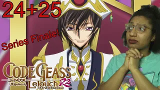 EPIC CONCLUSION TO THE BATTLE! I GOT VERY EMOTIONAL [Code Geass R2 ep 24 +25 Reaction Series Finale]