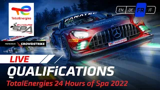 LIVE | Qualifications | TotalEnergies 24 Hours of Spa (Francais)