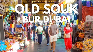 [4K] GRAND SOUK BUR DUBAI COMPLETE WALKING TOUR 2023 | MUST VISIT WITH A LOT OF THINGS TO SEE