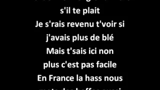 Désolé - Vidéo Avec Paroles / Lyrics - Sexion d'Assaut