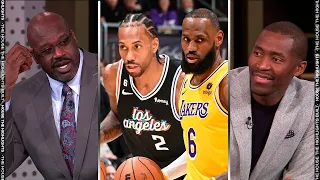 NBA on TNT crew reacts to Clippers vs Lakers Highlights | January 24, 2023
