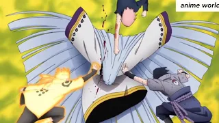 kakashi opens perfect susano . kaguya  vs the  team 7 ft.obito   #Naruto #anime