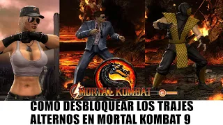 Mortal Kombat 9: Como desbloquear los trajes alternos