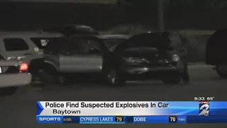 Police Find Suspected Explosives In Car