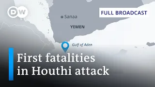 Houthis claim responsibility for deadly Red Sea attack | DW News Full Broadcast March 6