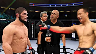 Khabib Nurmagomedov vs. The Korean Zombie | UFC 4